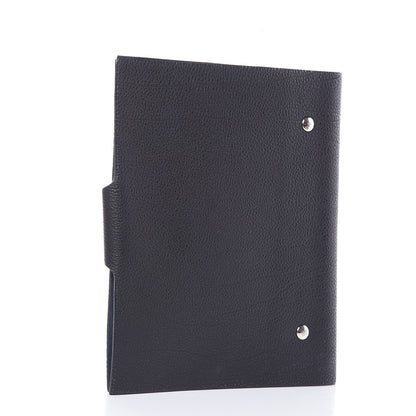Hermes Togo Ulysse MM Notebook Cover Black 3 of 7