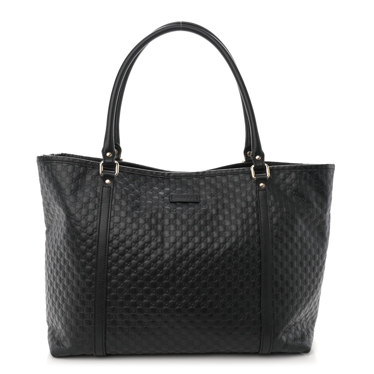 Microguccissima Medium Joy Tote Black