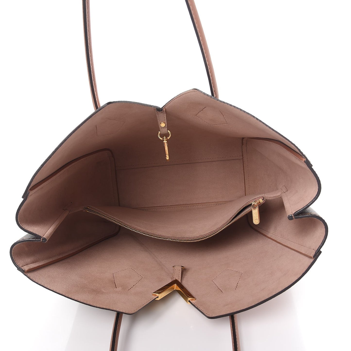 Calfskin Monogram Kimono Tote Bois de Rose