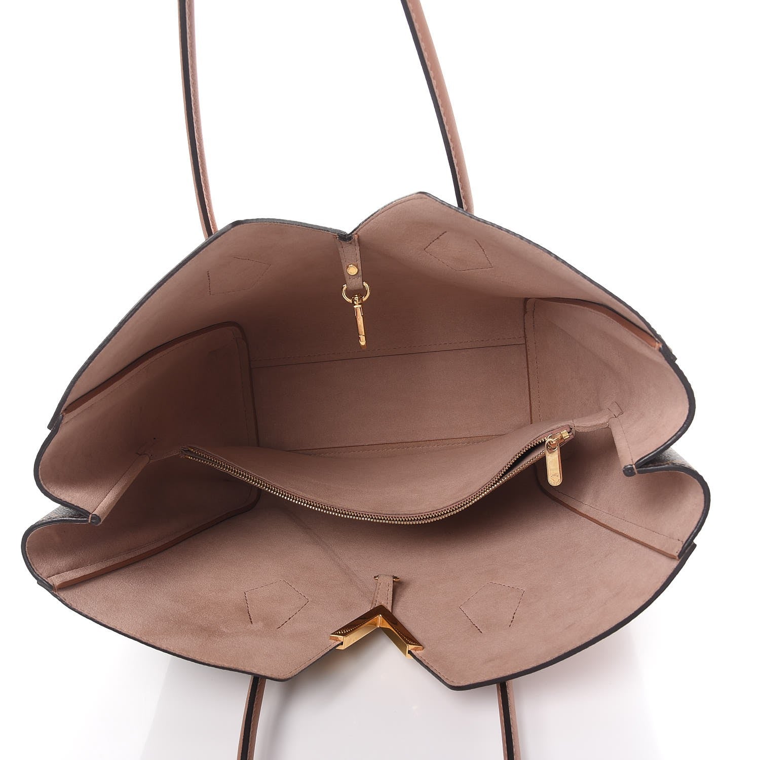 Louis Vuitton Calfskin Monogram Kimono Tote Bois de Rose 5 of 8