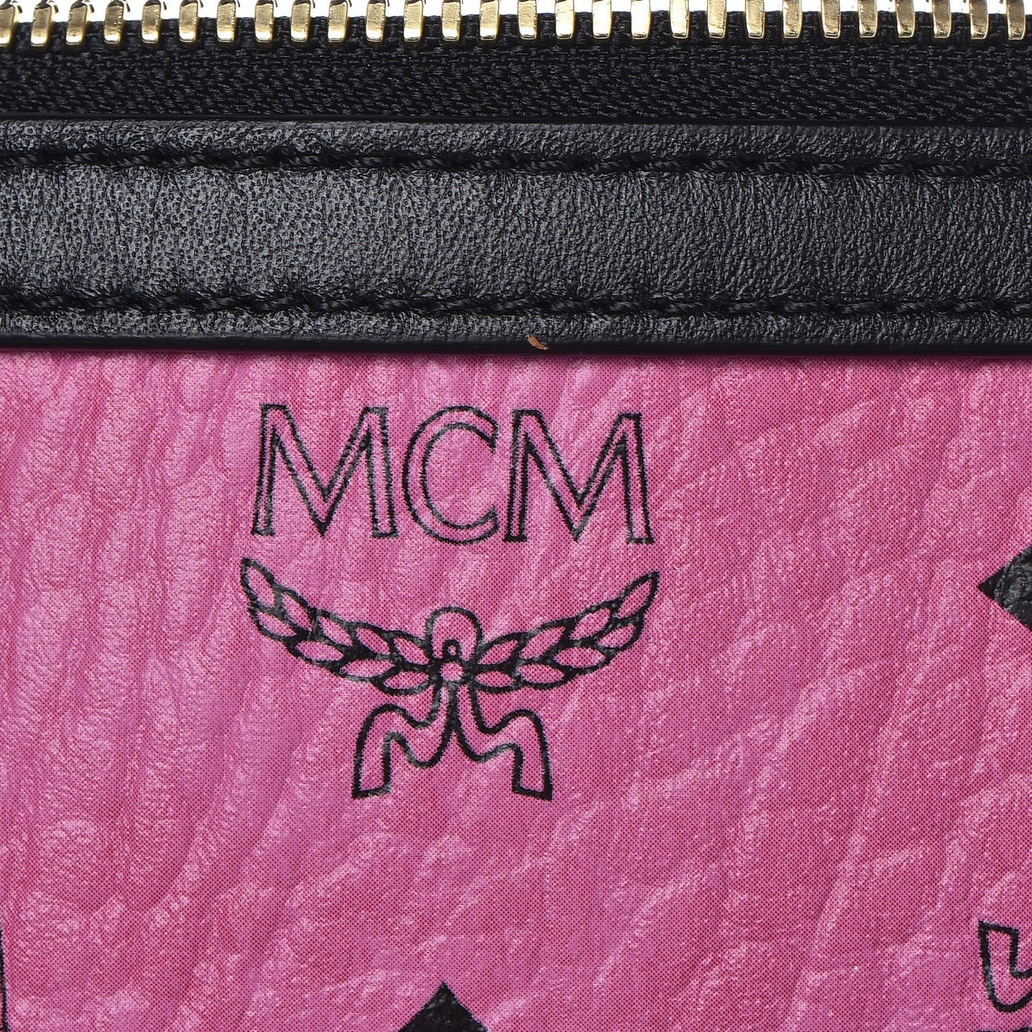 Monogram Visetos Medium Weekender Pink