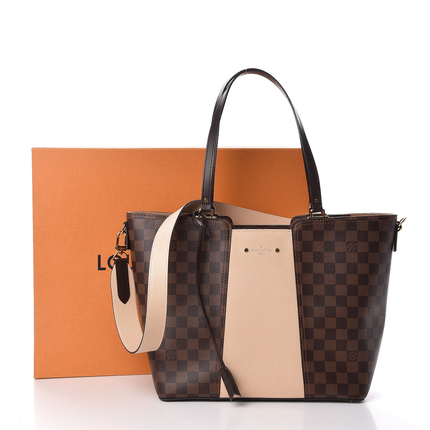 Damier Ebene Jersey Creme