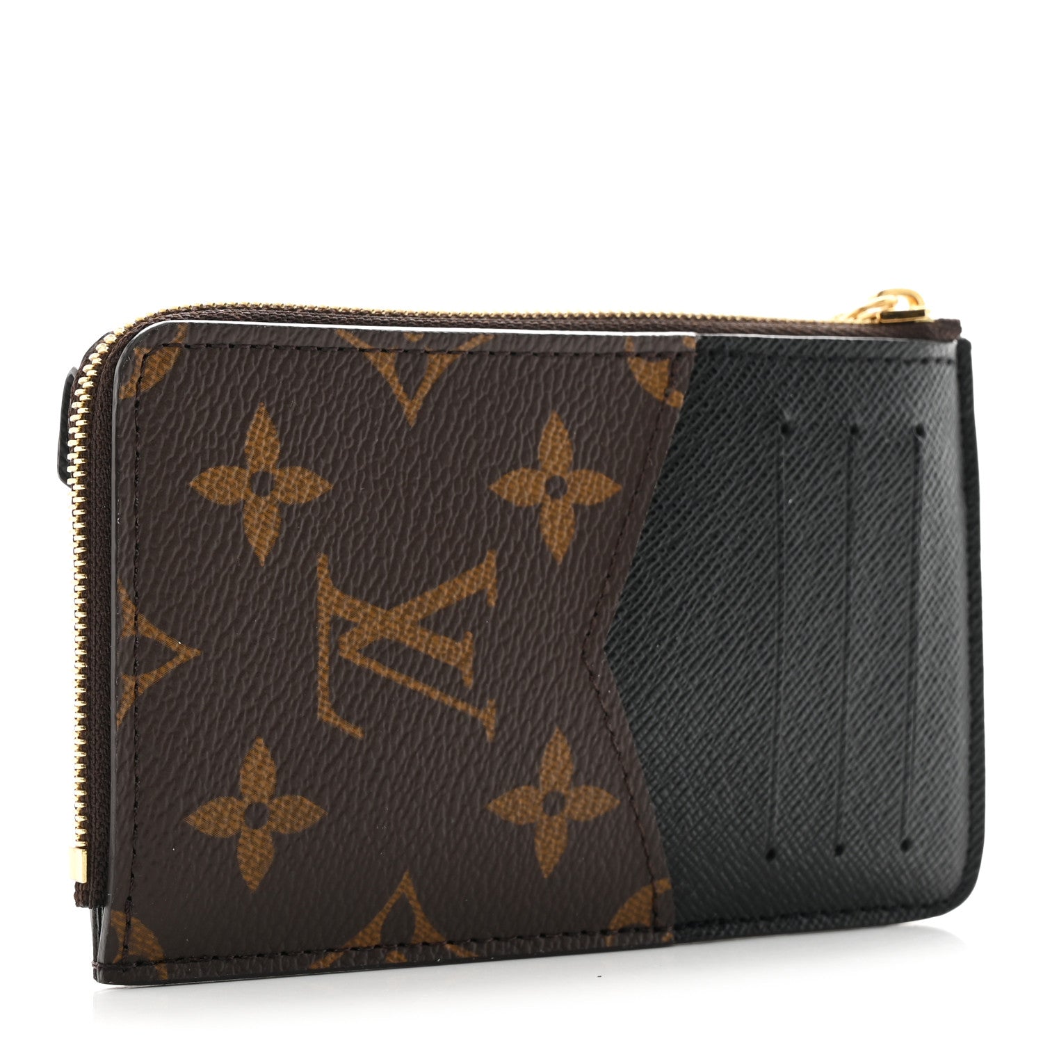 Louis Vuitton Monogram Recto Verso Card Holder Black 3 of 6