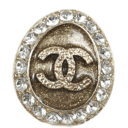 Chanel Crystal CC Coco Loves You Locket Ring Gold 7 2 of 8