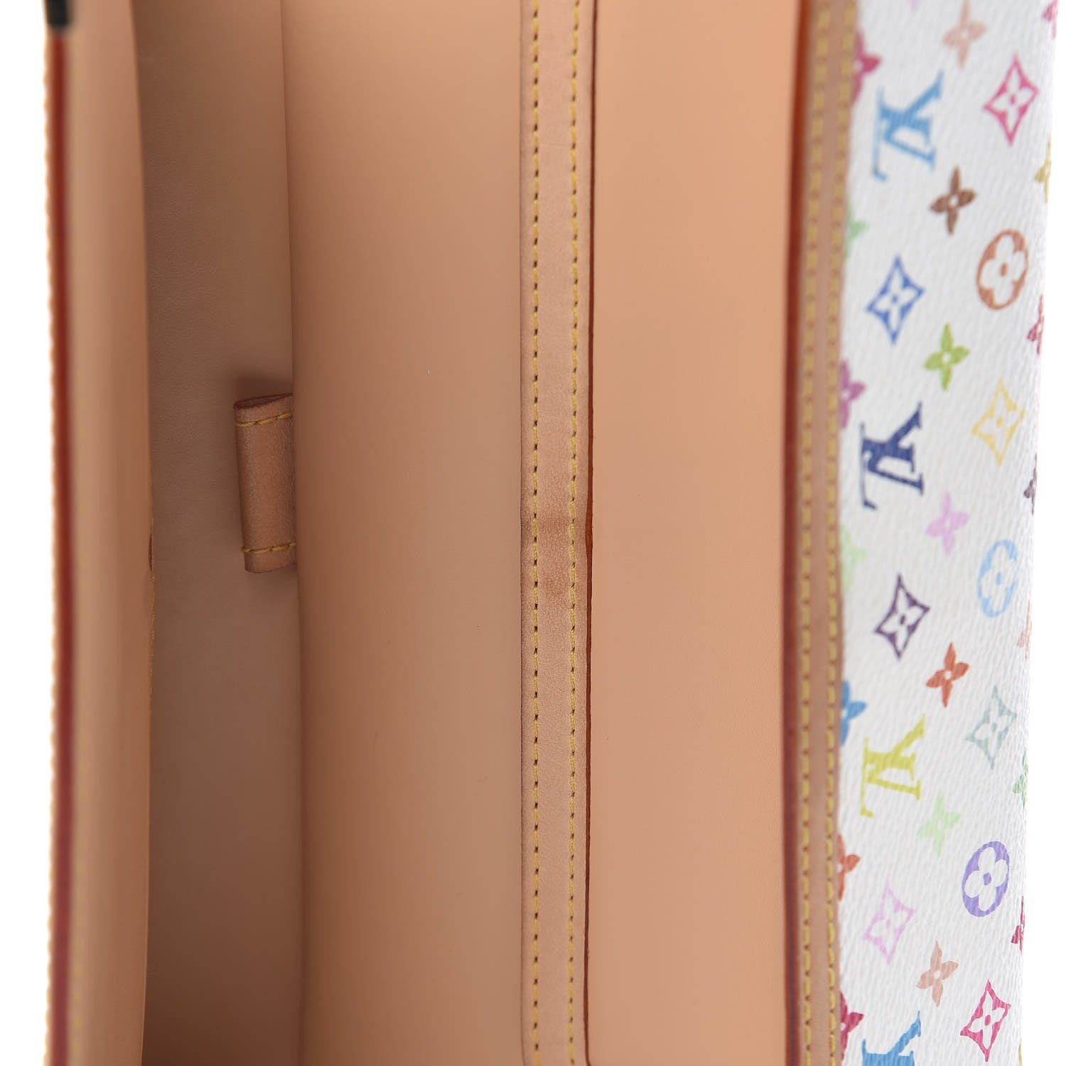 Louis Vuitton Monogram Multicolor Porte Tresor International Wallet White 7 of 7