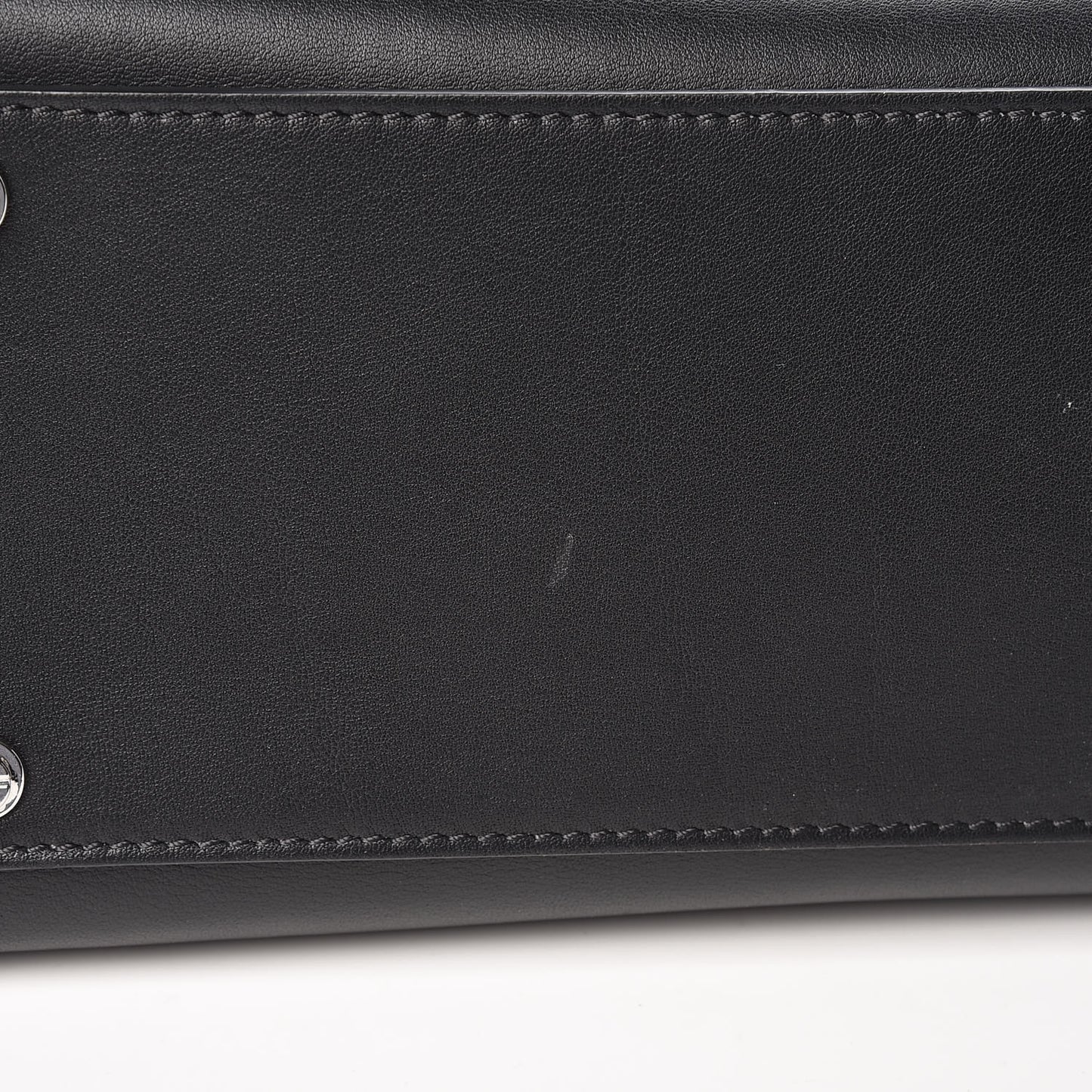 Calfskin Studded Small Obsedia Satchel Black