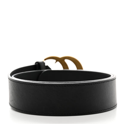 Gucci Calfskin Double G 40mm Belt 75 30 Black 2 of 5