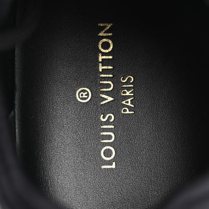 Louis Vuitton Technical Nylon Monogram Rubber Aftergame Sneakers 38.5 Black 7 of 11