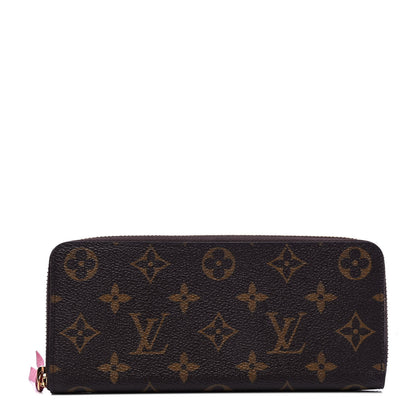 Louis Vuitton Monogram Clemence Wallet Freesia 1 of 5