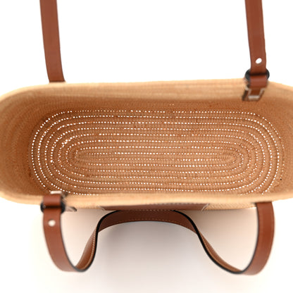 Loewe Raffia Small Square Basket Tote Bag Natural Tan 5 of 10