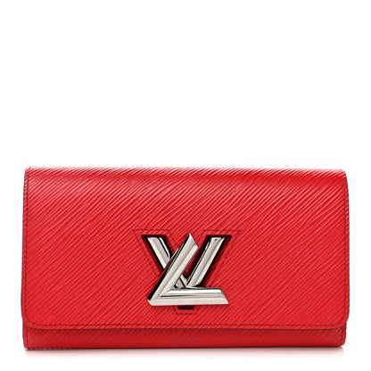 Louis Vuitton Epi Twist Wallet Coquelicot 1 of 8