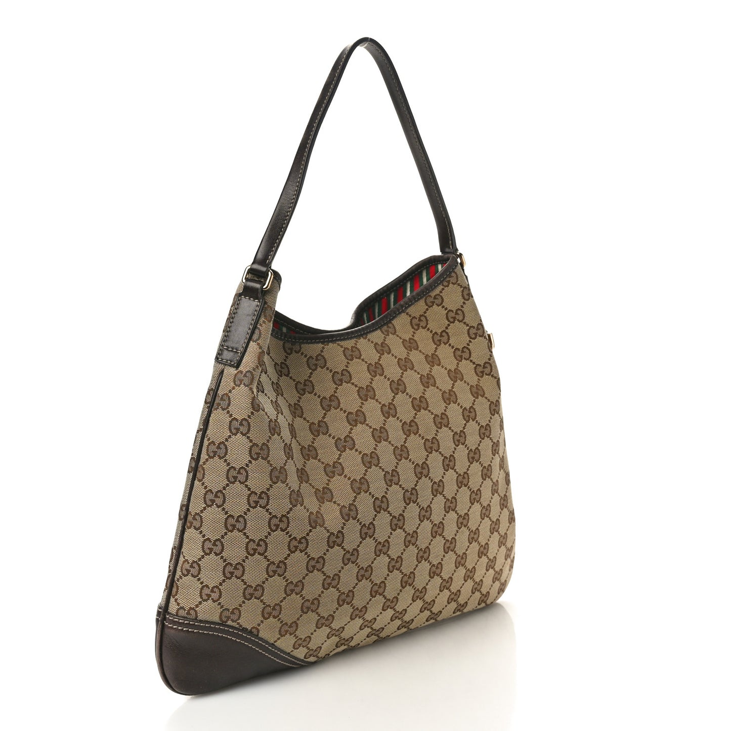 Monogram Medium New Britt Hobo Dark Brown