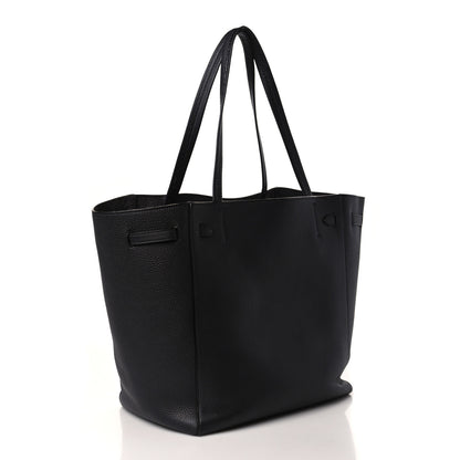 Celine Soft Grained Calfskin Small Belt Cabas Phantom Navy 2 of 8