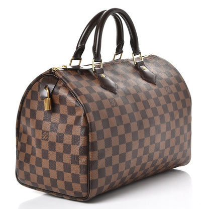 Louis Vuitton Damier Ebene Speedy 30 3 of 8