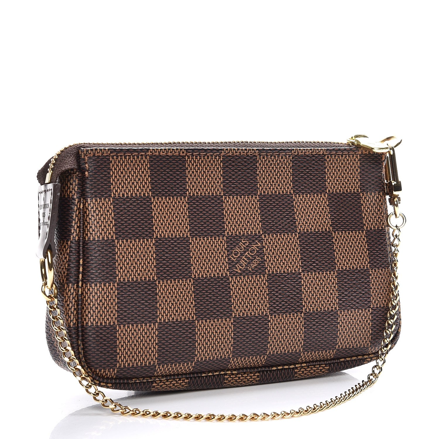 Louis Vuitton Damier Ebene Mini Pochette Accessories 3 of 7