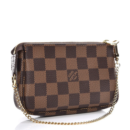 Louis Vuitton Damier Ebene Mini Pochette Accessories 3 of 7