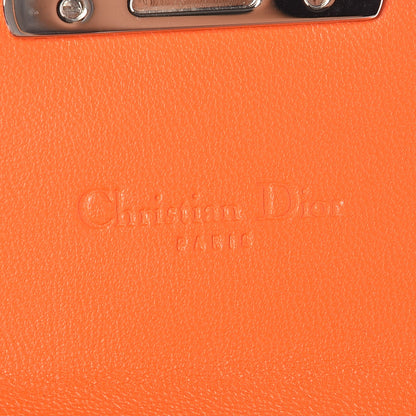 Christian Dior Calfskin Cannage Stitched Diorling Compact Wallet Sunshine 7 of 7