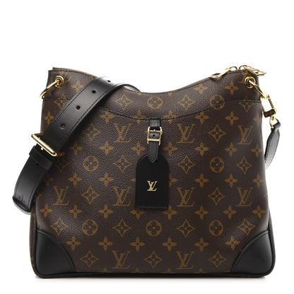 Louis Vuitton Monogram Odeon MM Black 1 of 10