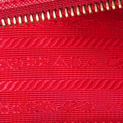 Prada Saffiano Lux Bowler Fuoco 9 of 15