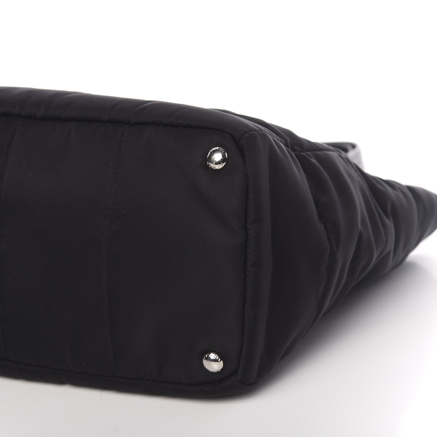 Tessuto Nylon Bomber Tote Black