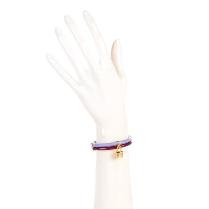Louis Vuitton Vernis Keep It Twice Bracelet 17 Lilac Amethyste 2 of 4