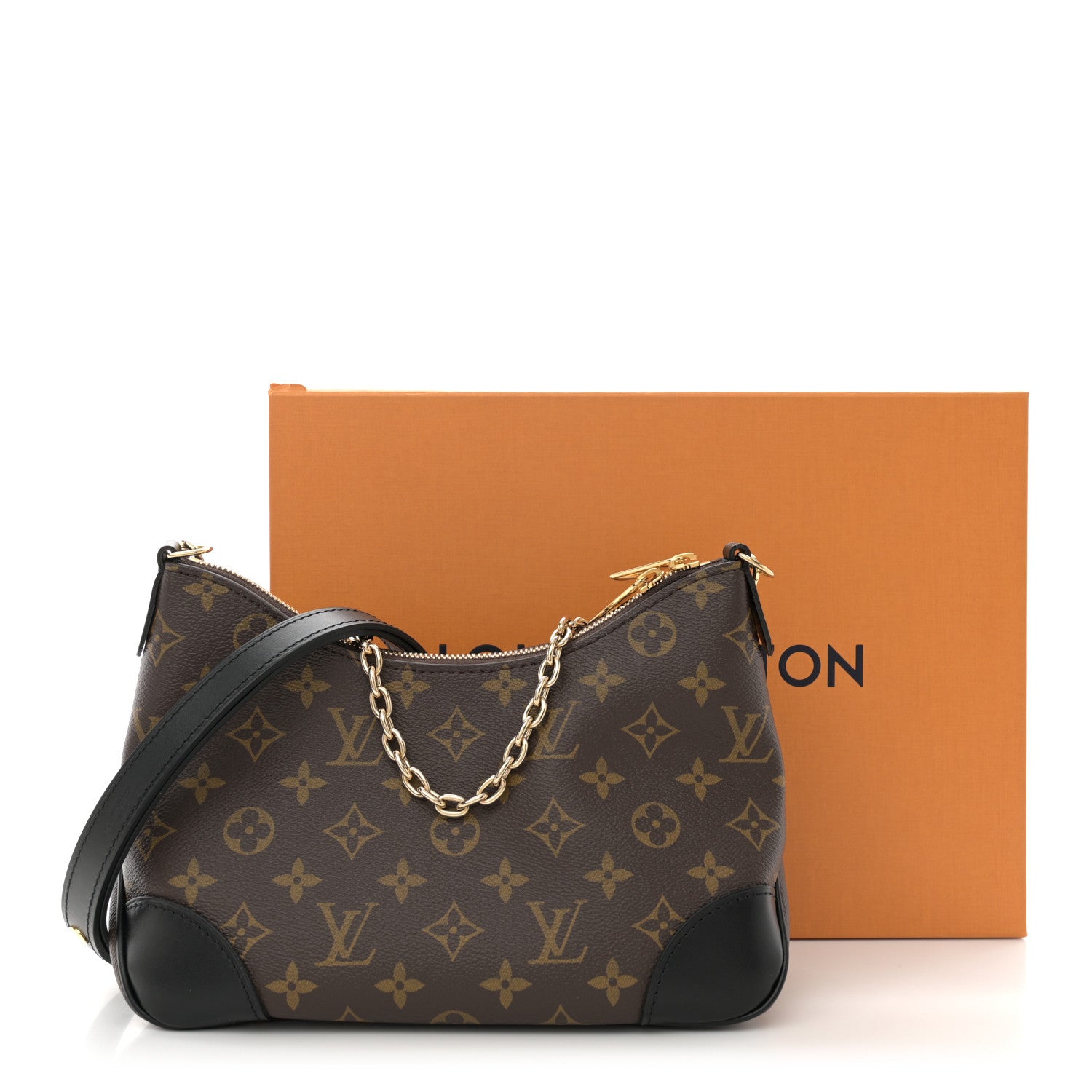 Louis Vuitton Monogram Boulogne NM Black 10 of 10