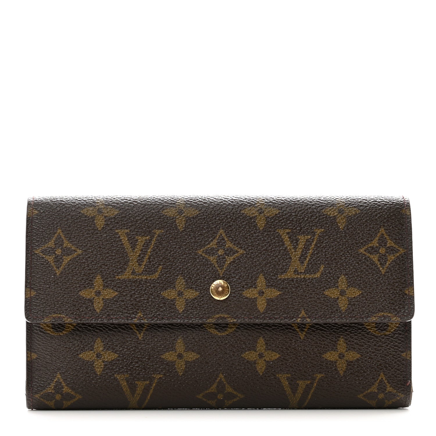 Louis Vuitton Monogram Porte Tresor International Wallet 1 of 8