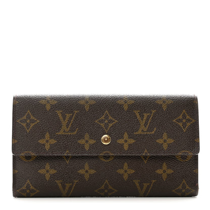 Louis Vuitton Monogram Porte Tresor International Wallet 1 of 8