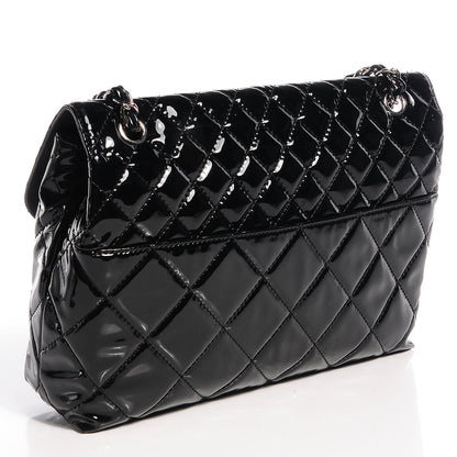 Chanel Vinyl Quilted In the Business Flap Bag Black 3 of 8