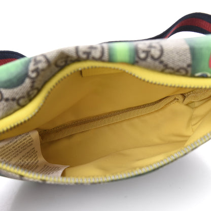 Gucci GG Supreme Monogram Smiling Plants Childrens Belt Bag Multicolor 4 of 9