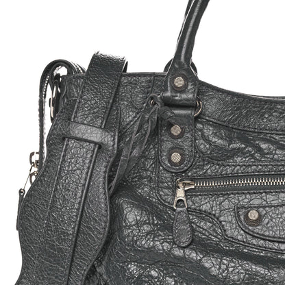 Balenciaga Agneau Giant 12 Silver Hardware Velo Gris Fossile Anthracite 8 of 15