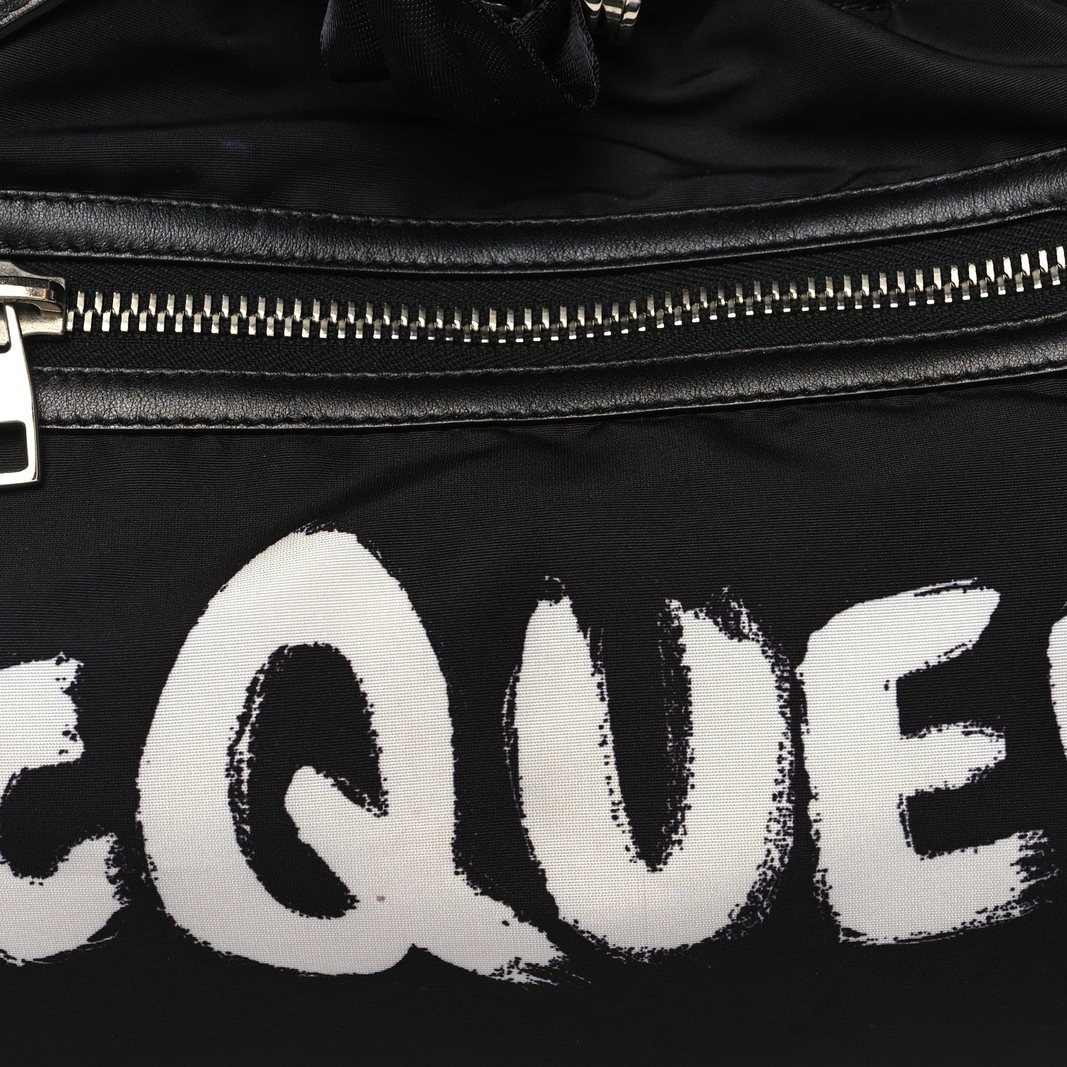 Alexander McQueen Nylon Medium Bundle Black White 8 of 12