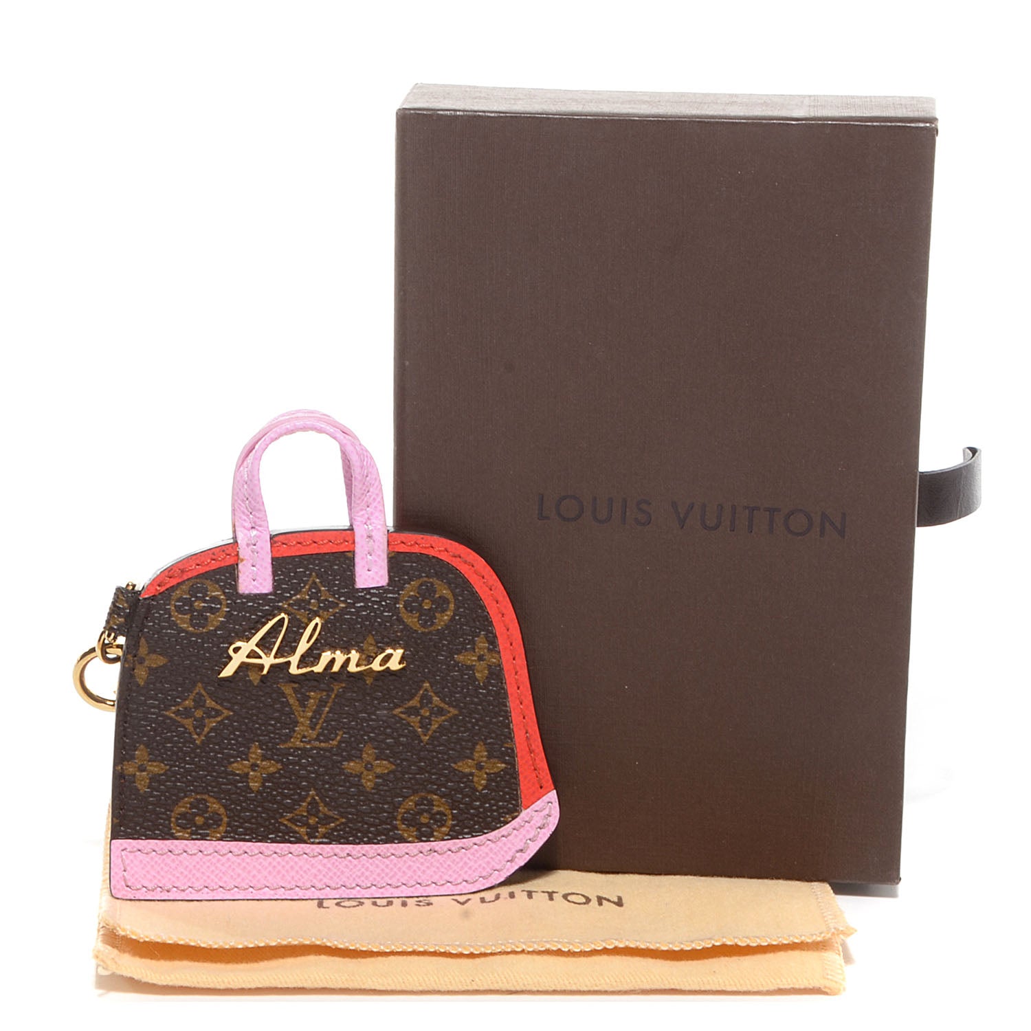 Louis Vuitton Monogram BB Sac Alma Key Holder 4 of 4