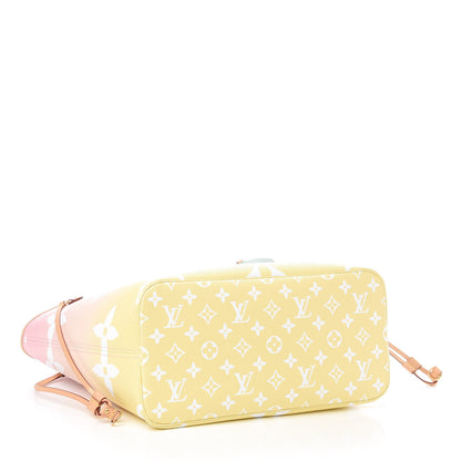 Louis Vuitton Monogram Giant By The Pool Neverfull MM Light Pink 6 of 11