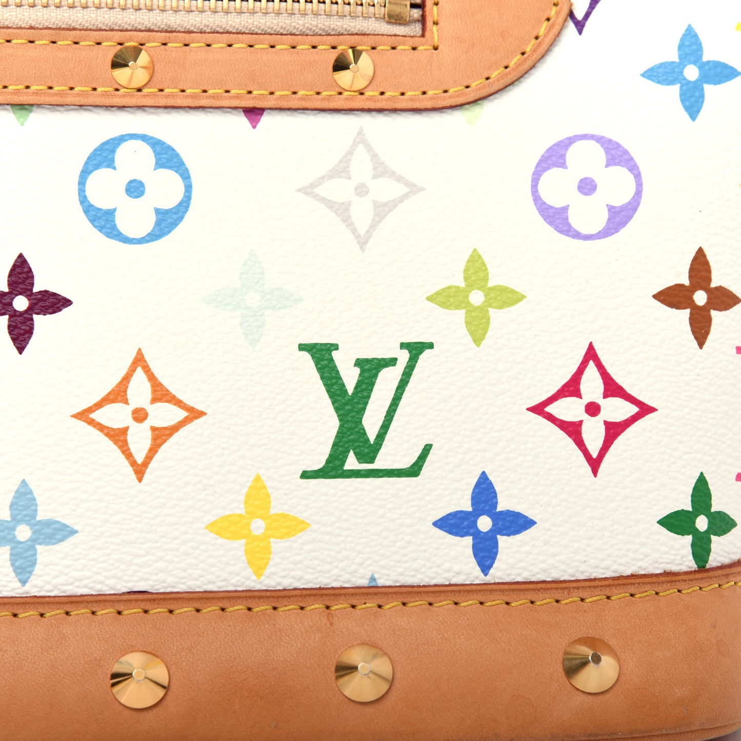 Monogram Multicolor Alma White