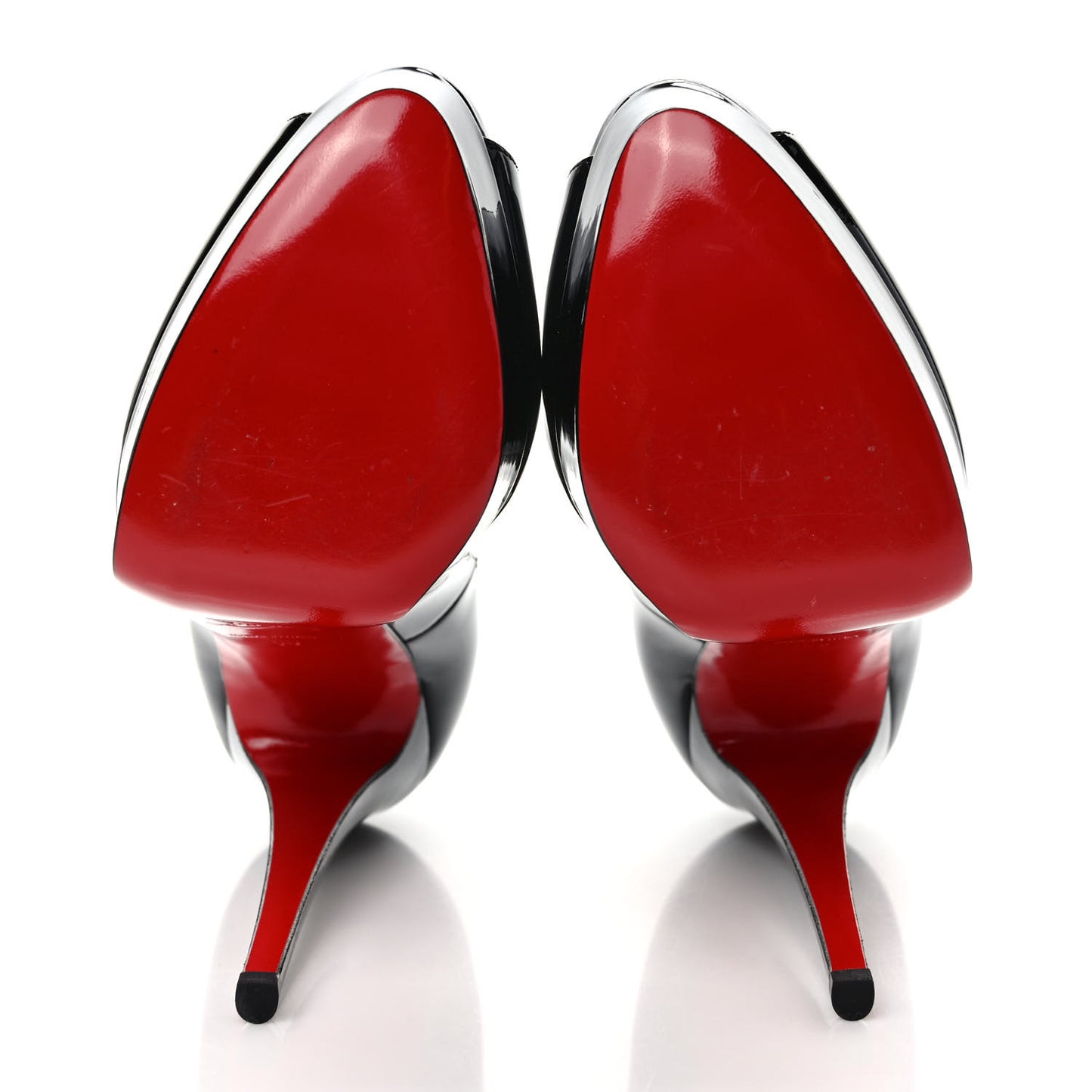 Patent Lady Peep 150 Pumps 38 Black