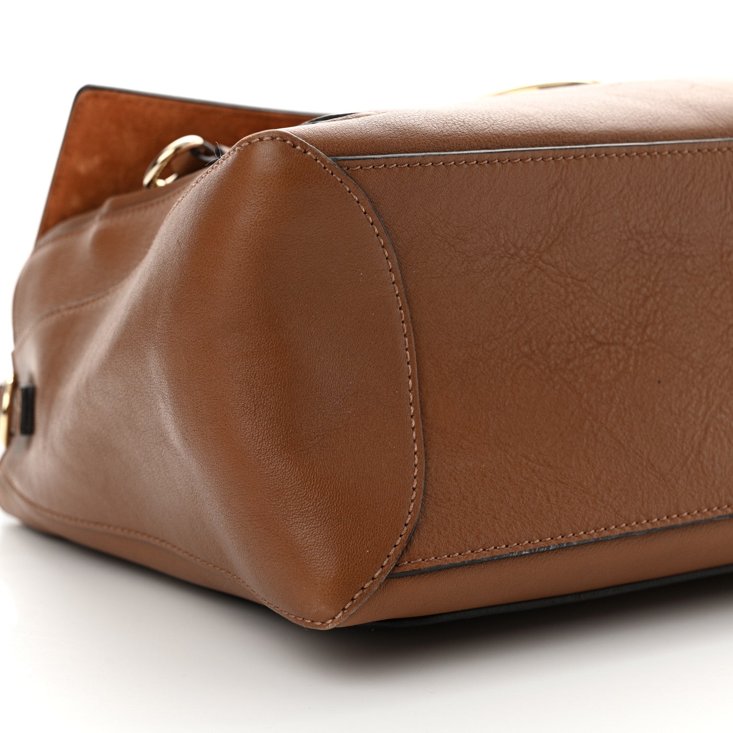 Chloe Calfskin Medium Faye Day Shoulder Bag Tan 9 of 12