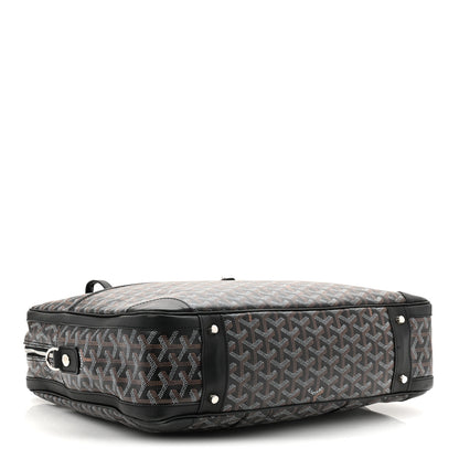 Goyard Goyardine Ambassade MM Briefcase Black 7 of 17