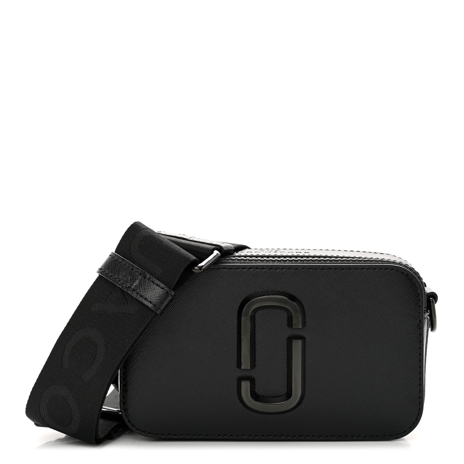 Marc Jacobs Saffiano Snapshot Camera Bag Black 1 of 11