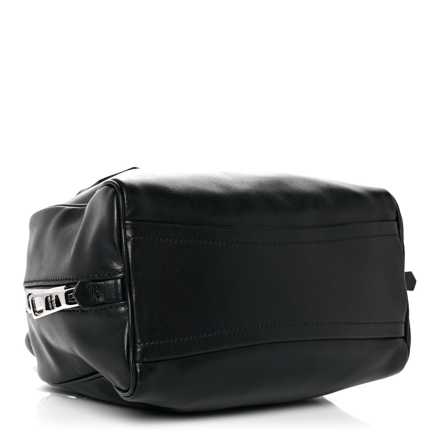 Soft Calf Small Inside Tote Black Mughetto