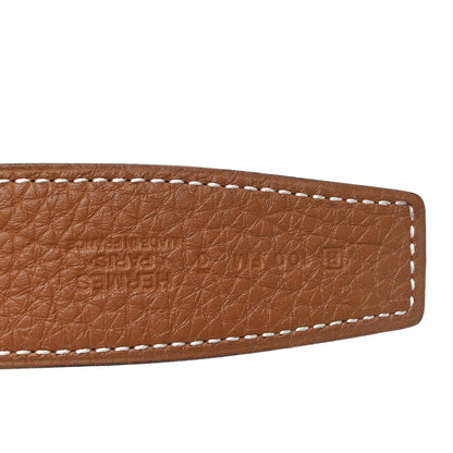 Hermes Box Togo 32mm Belt Strap 100 40 Black Gold 3 of 4