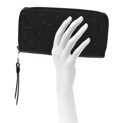 Louis Vuitton Empreinte Zippy Wallet Black 2 of 7