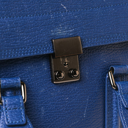 3.1 Phillip Lim Textured Calfskin Medium Pashli Satchel Cobalt 18 of 22