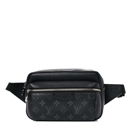 Louis Vuitton Taiga Monogram Outdoor Bumbag Black 1 of 9