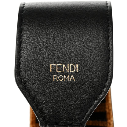 Fendi Velvet Tapestry FF Strap You Tobacco 3 of 5