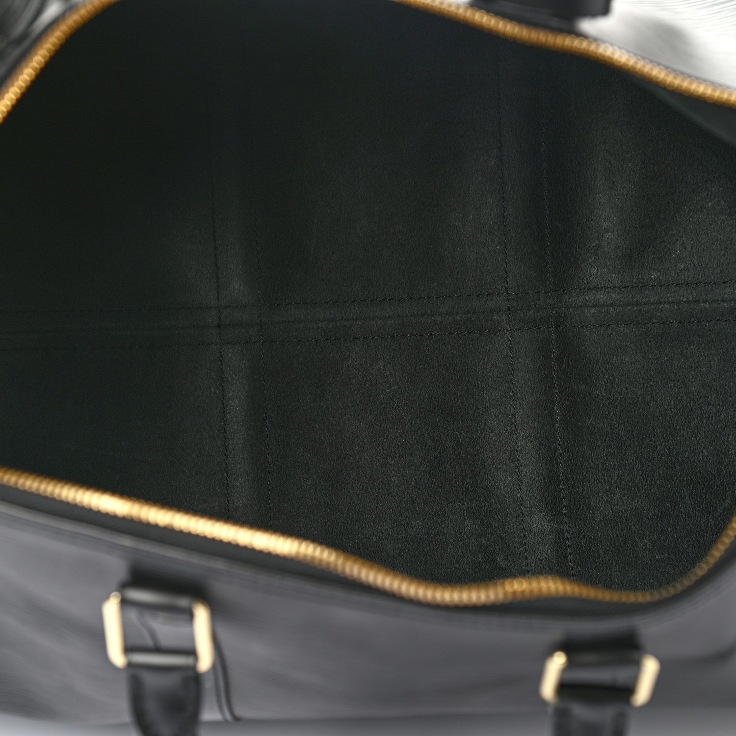 Louis Vuitton Epi Keepall 50 Black 4 of 14