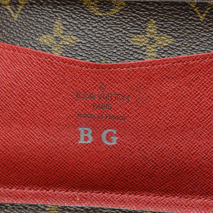Louis Vuitton Monogram Josephine Wallet Red 6 of 9