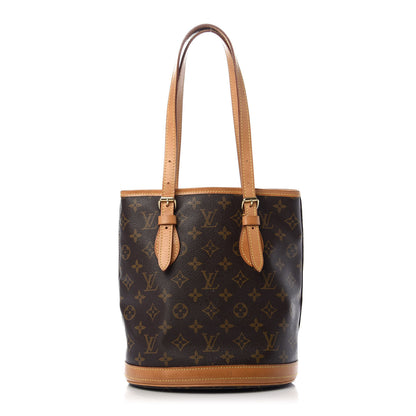 Louis Vuitton Monogram Petit Bucket 23 1 of 20