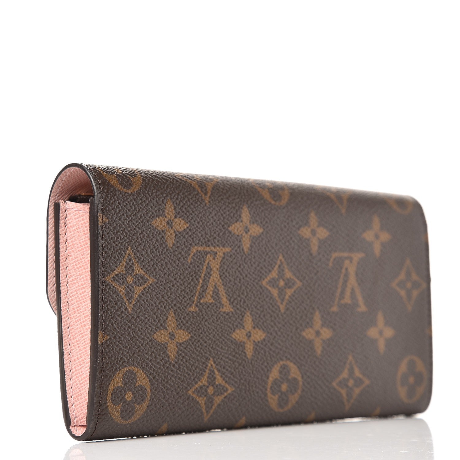 Louis Vuitton Monogram Emilie Wallet Rose Ballerine 3 of 7