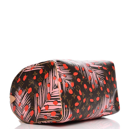 Louis Vuitton Monogram Jungle Dots Speedy 30 Sugar Pink Poppy 4 of 8